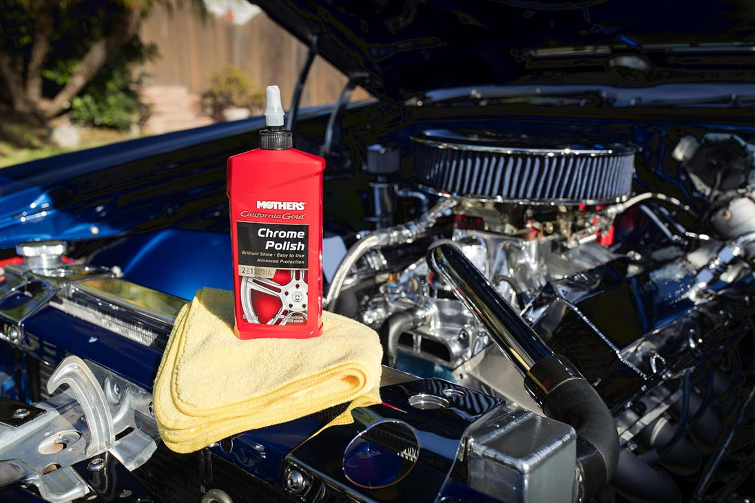 New Mothers California Gold Chrome Wheel Car Care Auto Glass Polish 355Ml 05212 | 05212