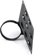 Ijdmtoy No Drill Required 3-Inch Bumper Guard Tube Mount License Plate Bracket/Holder