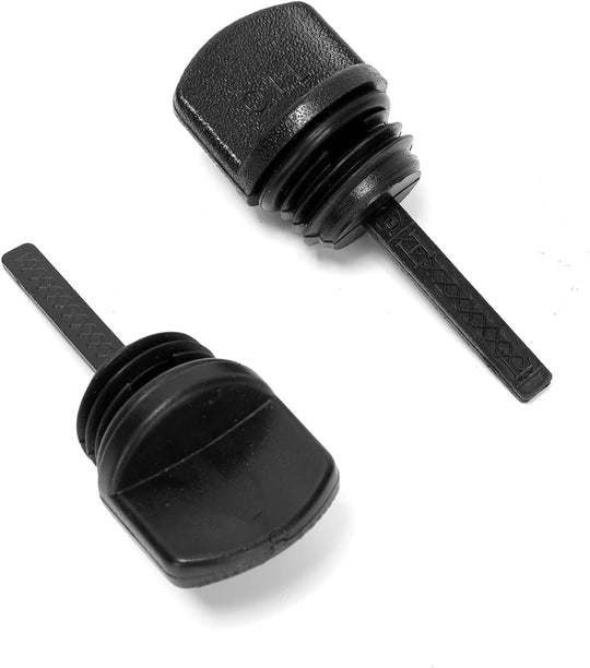 2Pcs 19Mm 25Mm Generator Oil Dipstick and Oil Filler Cap, Compatible with Honda GX160/GX340/GX390 Engine168F/188F Lawnmower (M25-2Pcs)