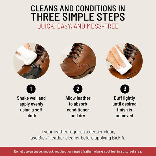 Bickmore Bick 4 Leather Conditioner 8 Oz Polish and Protect Leather Products