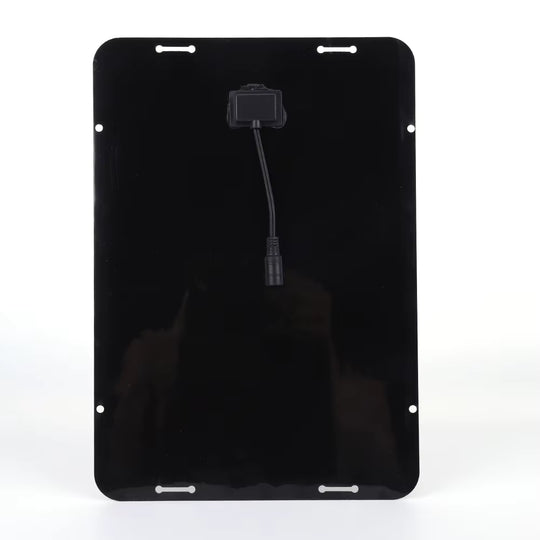 12W Solar Car Battery Charging Kit with Solar Charge Controller Polycrystalline Solar Panel Charger for Car RV Boat Motorcycle