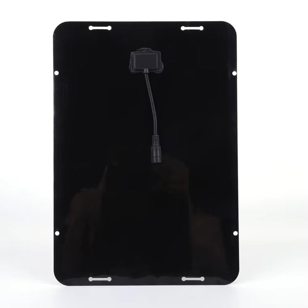 12W Solar Car Battery Charging Kit with Solar Charge Controller Polycrystalline Solar Panel Charger for Car RV Boat Motorcycle