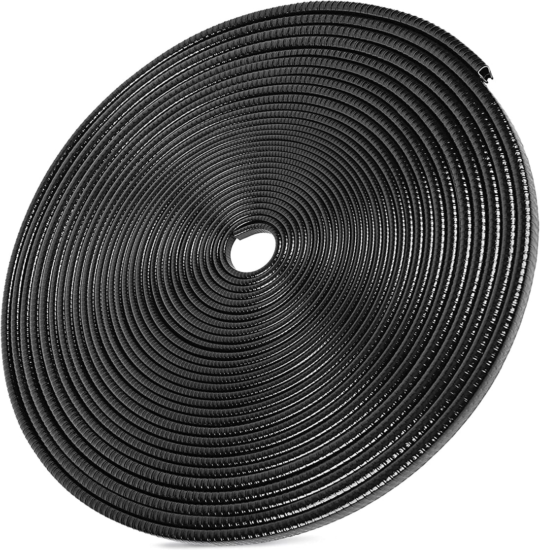 66Ft (20.2M) Long Car Door Edge Guards, U Shape Edge Trim Seal Protector, Anti-Collision Clips Fit for Most Cars | Black |