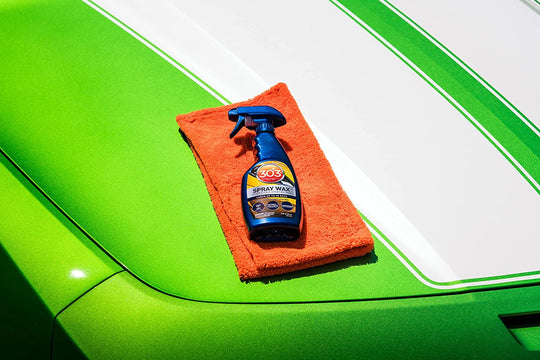 303® Automotive Spray Wax, Creates Fast Spray Wax Shine with Strong UV Protection, Lasts up to 30 Days (30217) 473 Ml