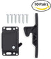 Camp'N - 10 Pack - Push Catch - Latch - Grabber - Holder for RV Cabinet Doors with Mounting Hardware - 5 Lbs Pull Force - Perfect for RV, Trailer, Camper, Motor Home, Cargo Trailer - OEM Replacement