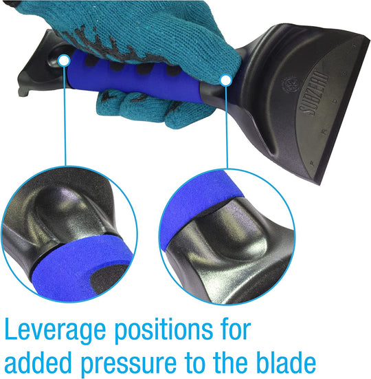 Subzero Hopkins 16621 Ice Crusher Ice Scraper (Colors May Vary)