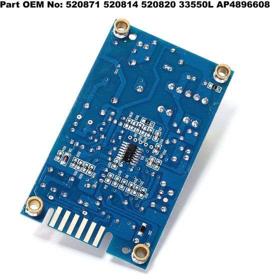 RV Water Heater Control Circuit Board 12V DC Replacement 520871 520814 520820 33550L Ap4896608,Compatible with Suburban W4D SW6D SW6DE SW6DEL SW6DEM SW6DM SW10D SW10DE SW10DEL SW10DEM SW10DM SW12D